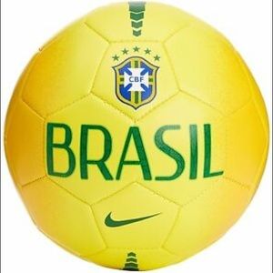 Nike Brazil FCB Prestige Soccer Ball (5) Gold